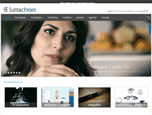 Tablet Screenshot of lumachrom.com